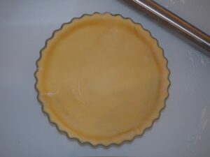 Bild von Mürbeteig mit Ei